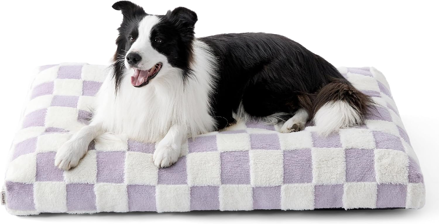Lesure Large Dog Beds with Thick Foam for Ultimate Comfort