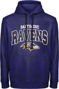 FOCO NFL Big Logo Wordmark Camo Performance Pullover Hoodie - Team