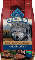 Blue Buffalo Wilderness Rocky Mountain High-Protein Dry Dog Food - Red