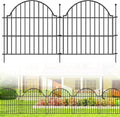 Blingluck Decorative Metal Garden Fence for Pets & Gardens