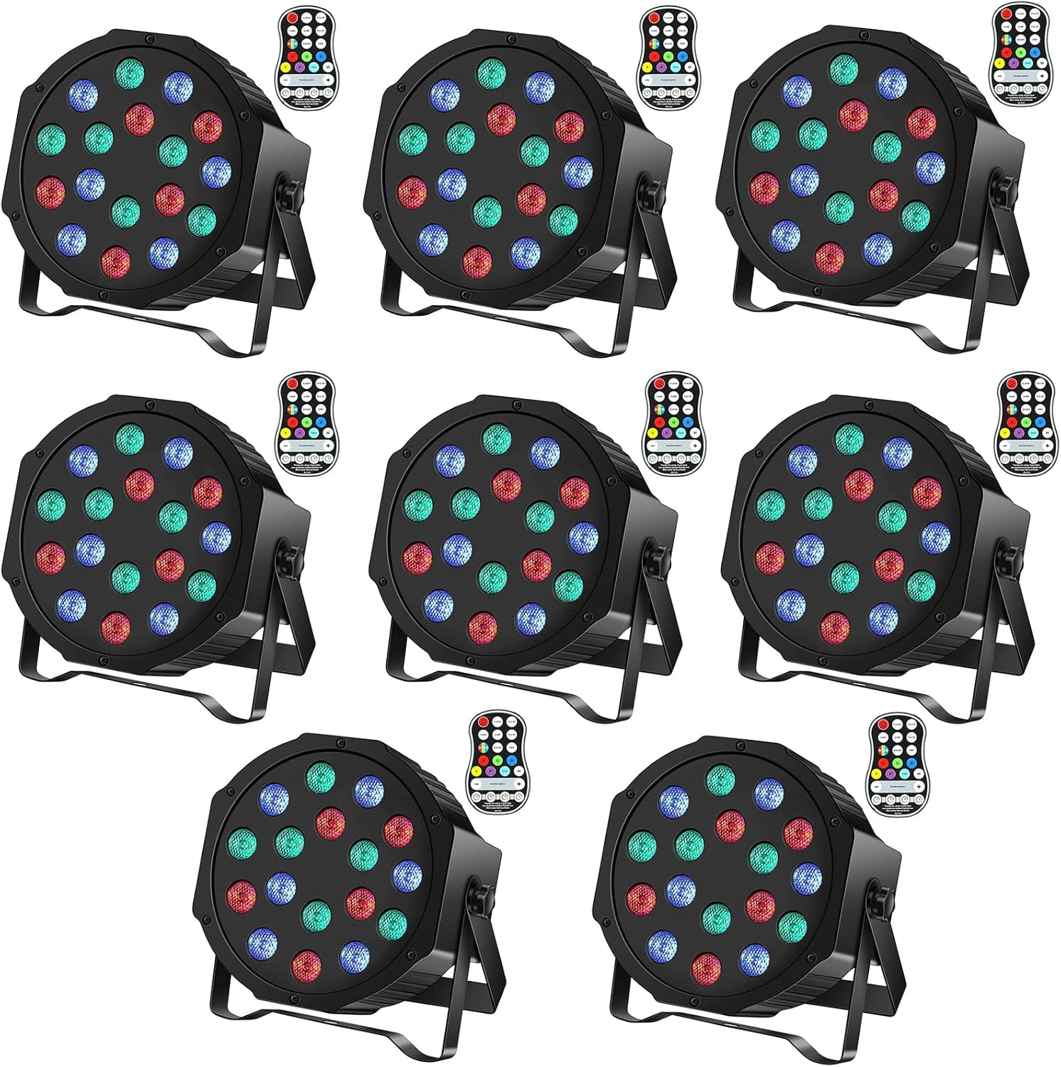 U`King Battery Powered Stage Lights for Events and Parties