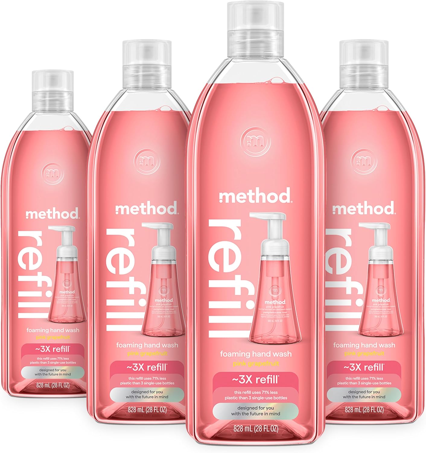 Method Foaming Hand Soap Refill: Pink Grapefruit Delight