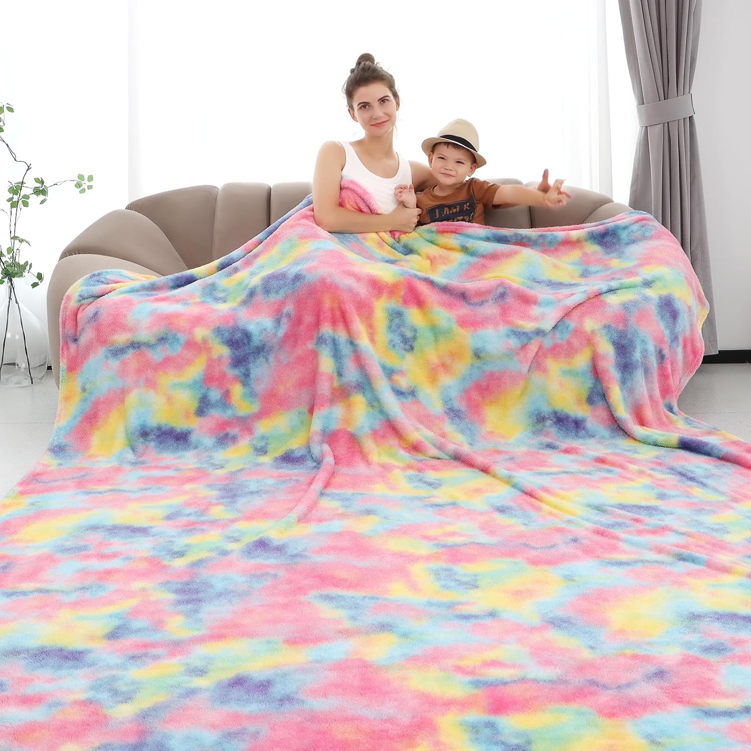 Soft Blanket Lightweight Fleece Blankets Large Throw for Bed