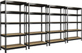 PrimeZone 32in x 16in x 63in 5-Tier Storage Shelves - Adjustable Heavy