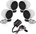 Motorcycle 3 in Full Range Speakers and Bluetooth Amplifier