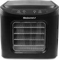 Elite Gourmet EFD-313B Programmable Food Dehydrator - Even Heat Drying