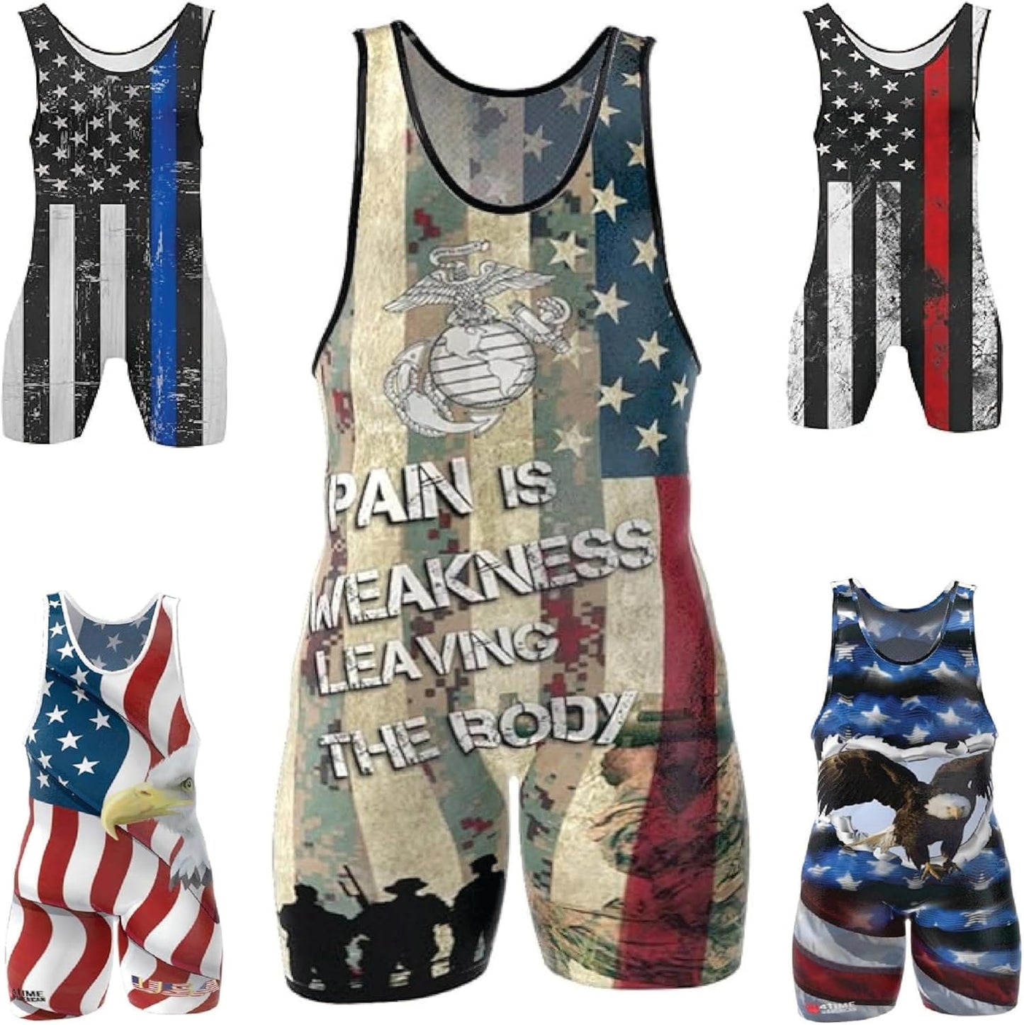 Sublimated Wrestling Singlet for Unmatched Performance and Comfort
