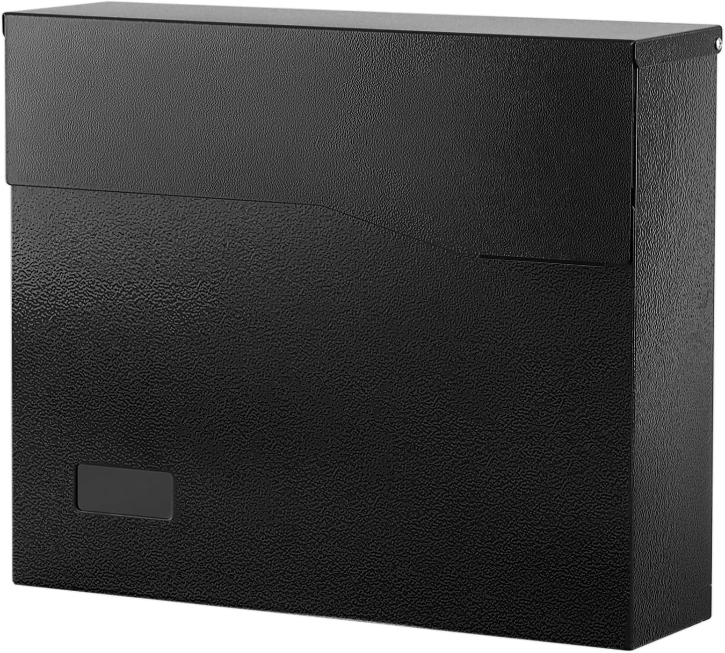 xydled Mailbox Wall Mount for Outside, Large Capacity Steel Box
