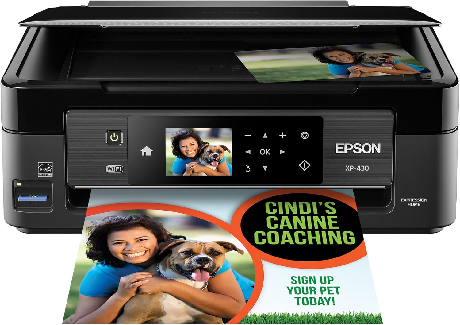 Epson XP-430: Wireless Color Photo Printer