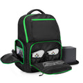 Black Travel Backpack for Xbox Series X with 2 Inner Spaces - Durable