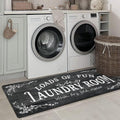 Laundry Room Rug Runner 24x60 in - Comfortable Non Slip Laundry Mat