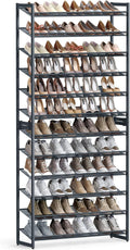 SONGMICS 12-Tier Stackable Shoe Shelf Set - Large Capacity Shoe