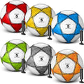 6 Pcs Operation Christmas Soccer Ball Set for Youth Training