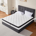 Queen Mattresses 10 in Queen Size Mattress in a Box - Hybrid Comfort