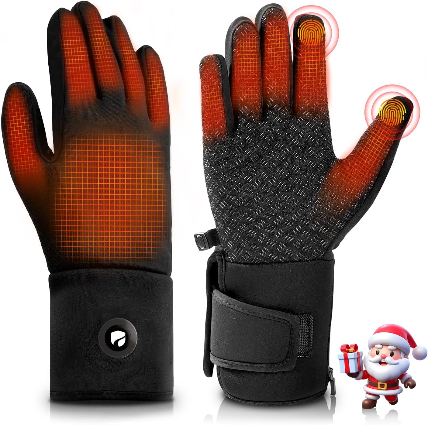 DR.PREPARE Heated Gloves: Thin&Cozy Hand Warmth