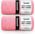 2 Pack Hot Yoga Towel Non Slip Mat Towels - Quick Dry Travel Friendly
