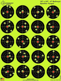 Splatterburst Targets 18 x 24 - 4 in Bullseye Splatter Target