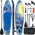 11 FT Inflatable Stand Up Paddle Board - Stable 33 in Deck for All