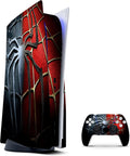 ZOOMHITSKINS PS5 Digital Edition Skin Spider Red Blue Gold - Durable