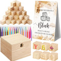 Baby Shower Blocks to Decorate Game Kit - Fun Keepsake Activity