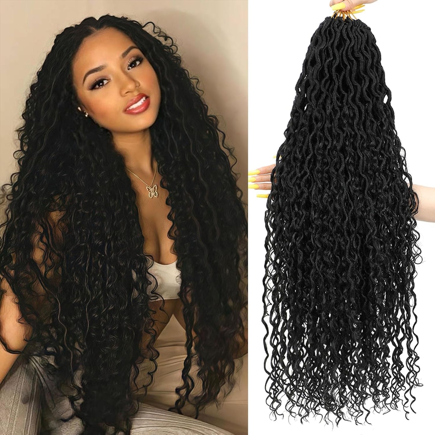 Goddess Locs Crochet Hair 30 Inch for Stunning Styles