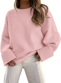 LILLUSORY Oversized Fuzzy Chunky Pullover Sweater - Cozy Winter Staple