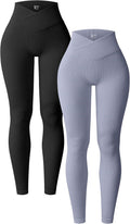 Women's OQQ 2 Piece Yoga Leggings for Fashion and Flexibility