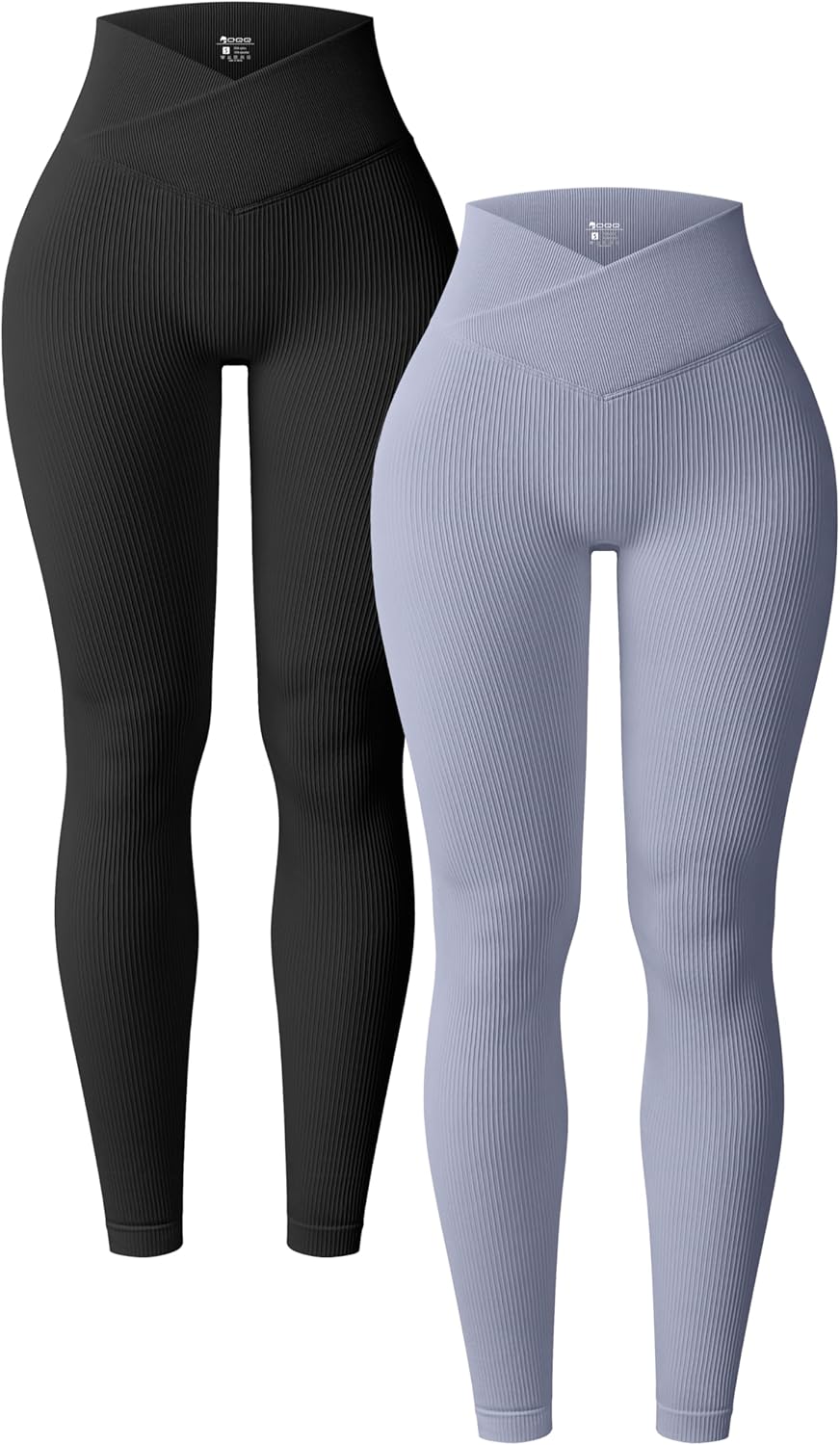 OQQ Women's 2 Piece Yoga Leggings for Comfort and Style