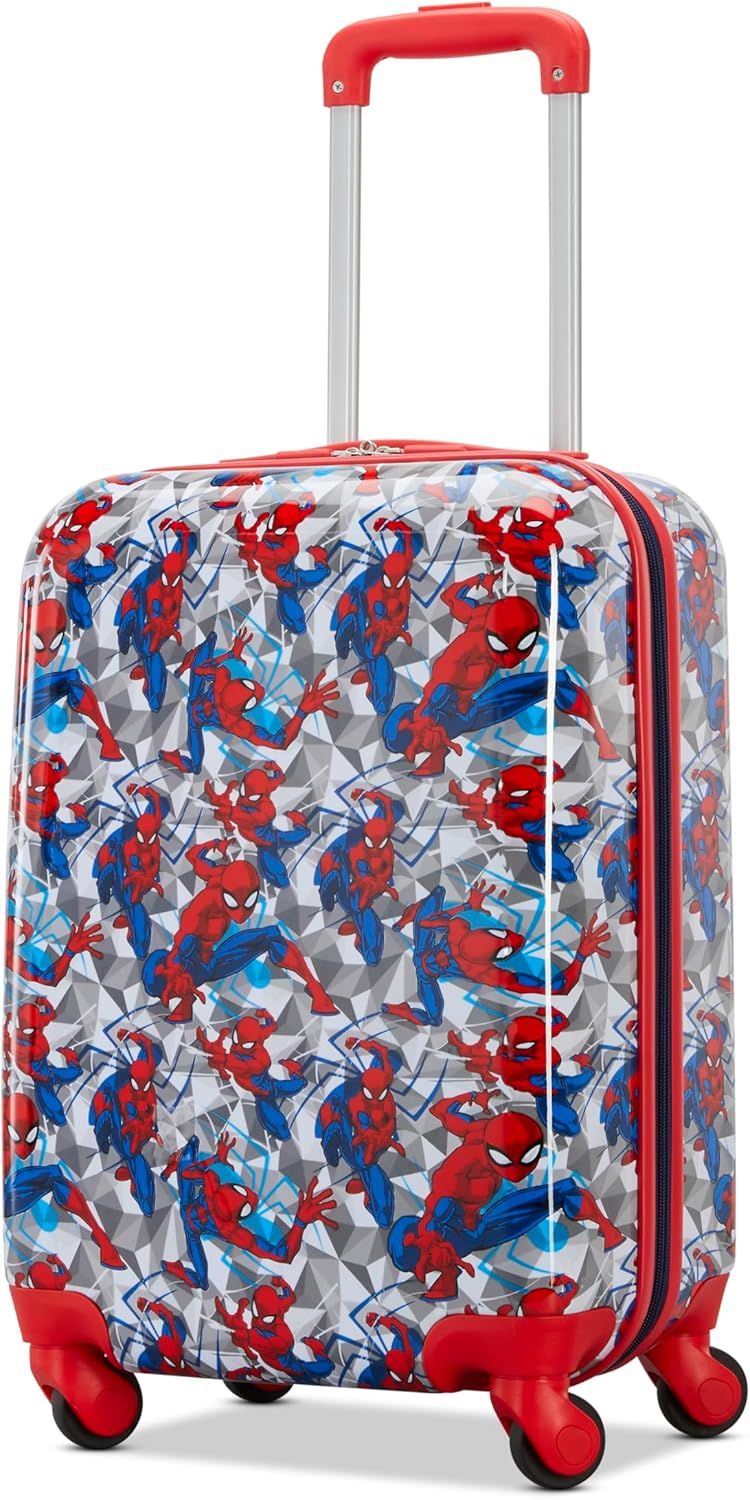 Spiderman Iconic Carry-On Luggage - Durable Hardshell Design