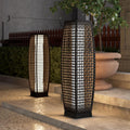 Grand patio Solar Outdoor Floor Lamp for Cozy Garden Lighting