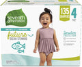 Seventh Generation Baby Diapers Size 4 - 12-Hour Sensitive Protection