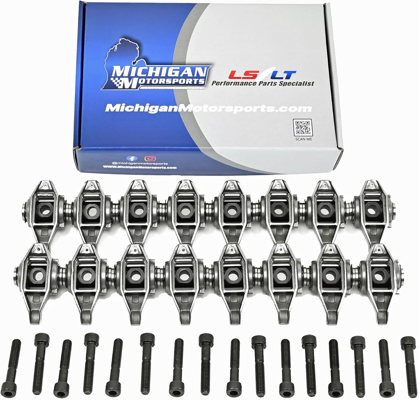 LS1 Rocker Arms with Upgraded Trunnions for GM LS Engines