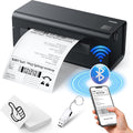 Thermal Label Printer 4x6 Bluetooth USB Desktop - Fast 300mm/s
