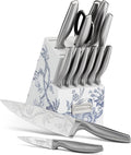 Cuisinart 15pc Caskata Stainless Steel Cutlery Block Set - Elegant