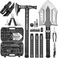 Camping Shovel Axe Outdoor Survival Shovel Set - 28-in-1 Versatile