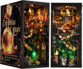 Book Nook Kit DIY 3D Wooden Puzzle Bookend - Enchanted Wizard Home