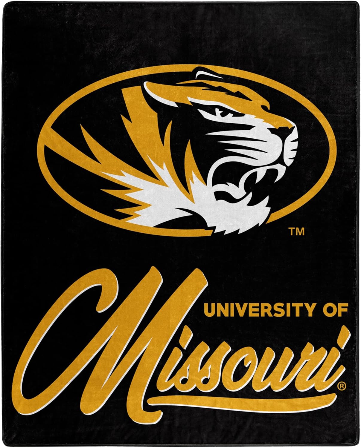 Northwest NCAA Unisex-Adult Raschel Throw Blanket for Fans