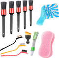 Car Detailing Brush Set 12Pcs - Complete Auto Interior Cleaning Kit