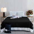 Waterproof Blanket - Machine Washable Oversized Queen Fit 65x80in