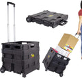 Quik Cart Collapsible Handcart - Portable 80 lb Rolling Utility