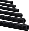 Split-Sleeve Wire Loom 3/8 in x 25 ft - Durable Braided Cable Sleeve