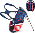 BOBOPRO Lightweight 14-Way Golf Stand Bag - Stars & Stripes Design!