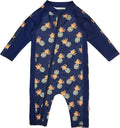 SwimZip Boys Long-Sleeve UPF 50+ Swimsuit for Baby to Little Boys UVB