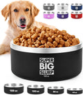 100 oz Heavy Duty Insulated Stainless Steel Dog Bowl - Extra Large