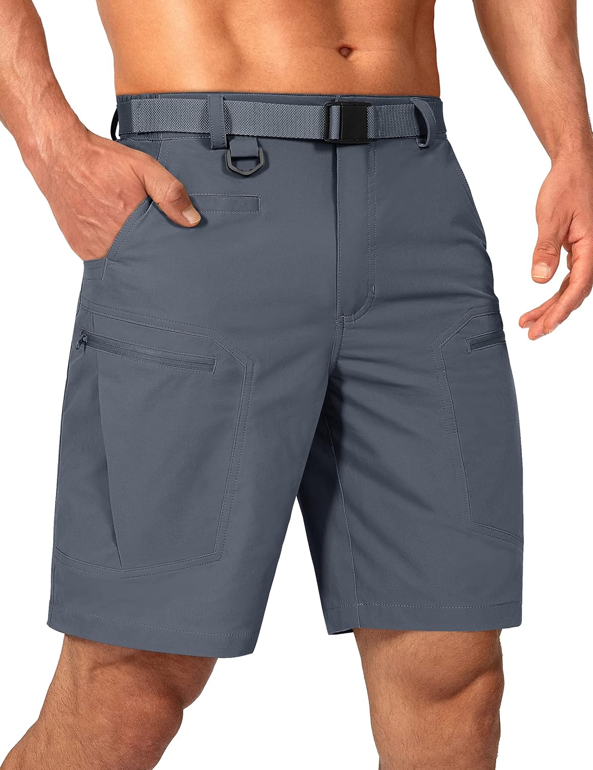 Mens Cargo Hiking Shorts Lightweight Quick Dry Tactical Shorts