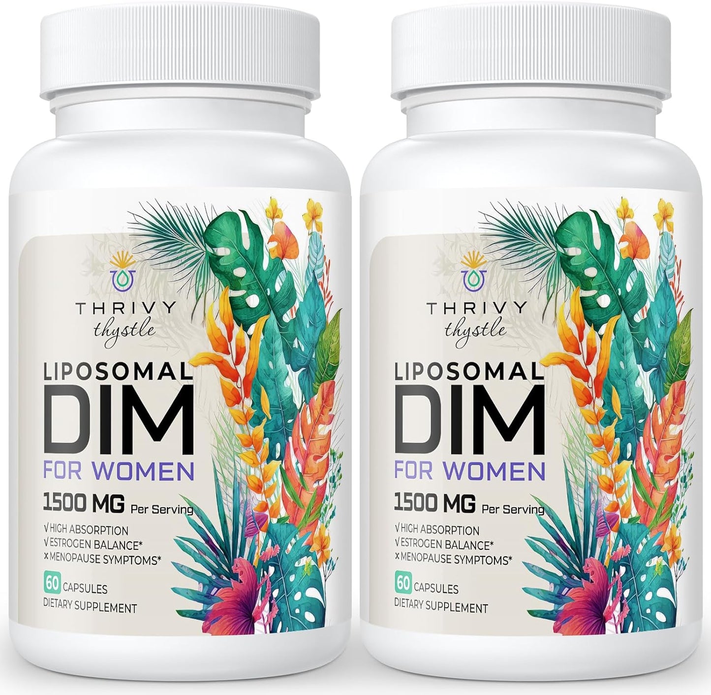 Liposomal DIM Supplement for Women - 1500 mg Estrogen Support