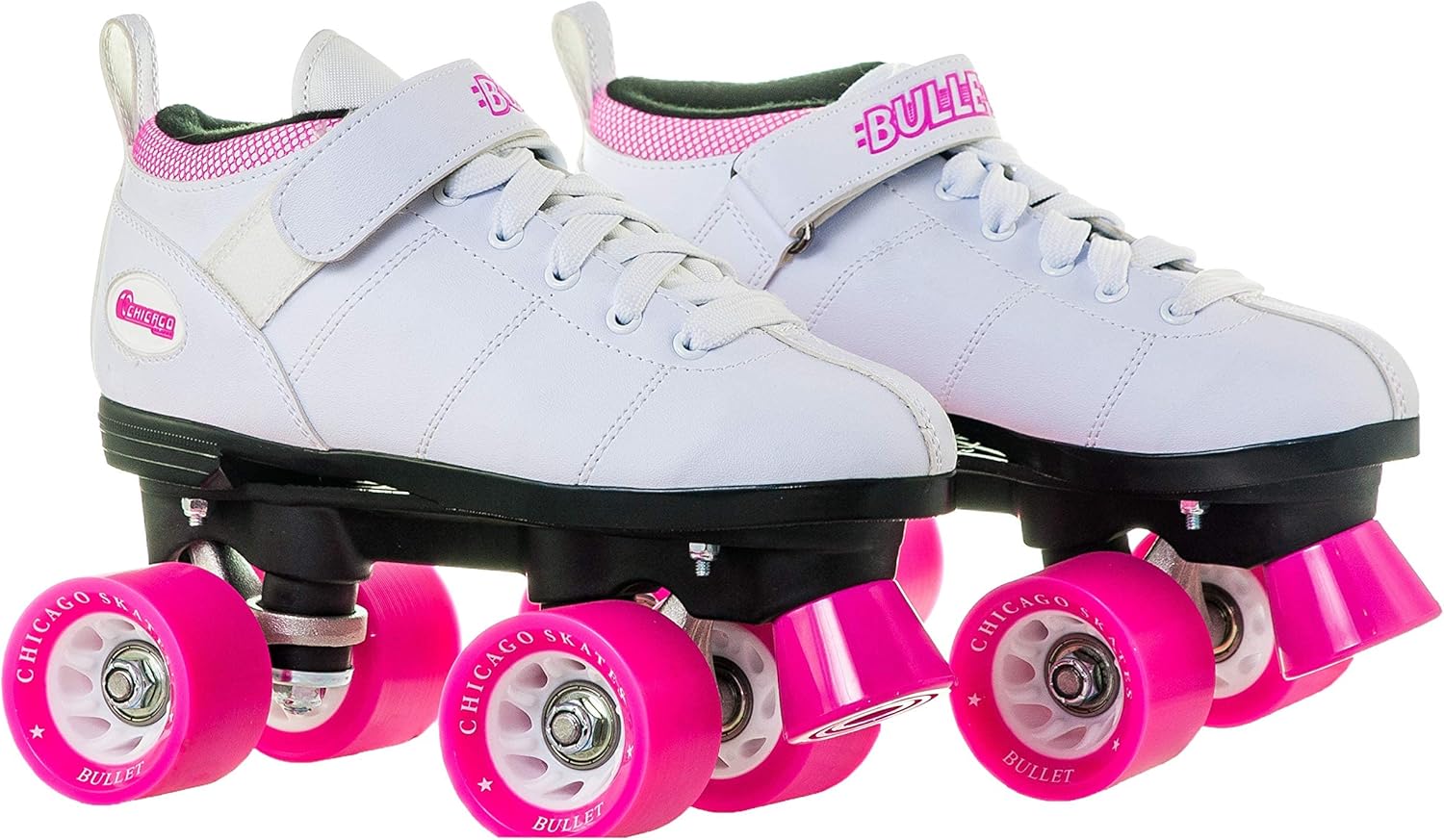 Chicago Skates Bullet Speed Quad Roller Skates for Kids Ages 7-12