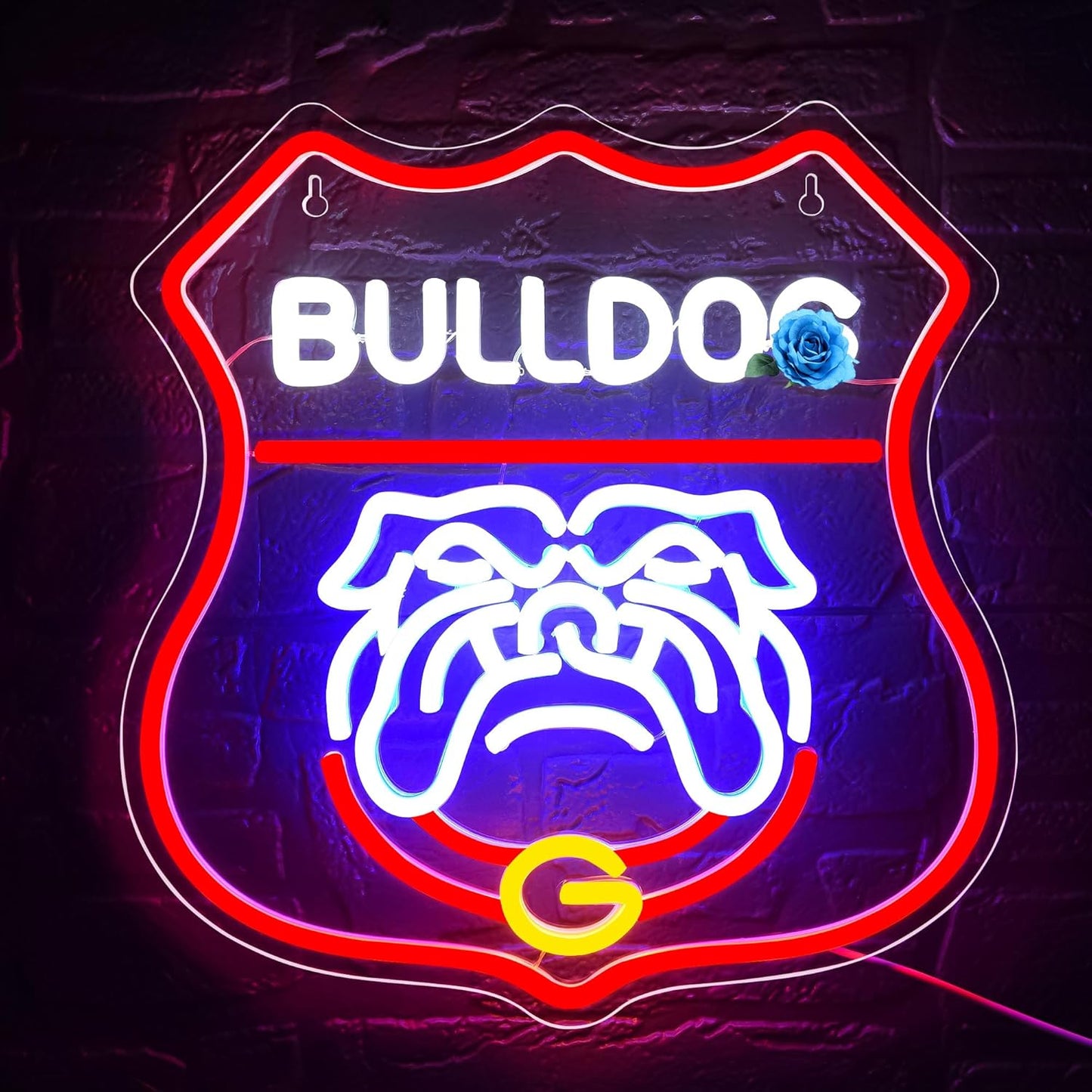 University Neon Sign for Wall Decor - Perfect for Sports Fans