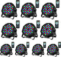 Litake DJ Par Lights RGB 36 LED Stage Lights - Remote & DMX Control