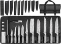 MOSFiATA Kitchen Knife Set 17-Piece - Portable Sharp Japanese Steel